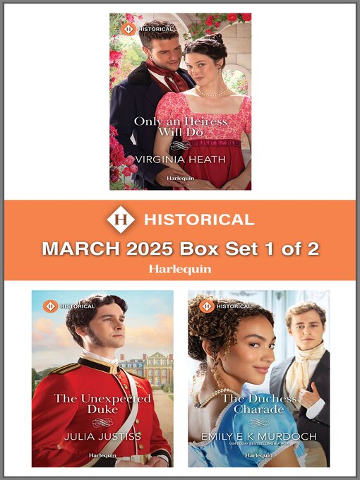 Title details for Harlequin Historical--March 2025--Box Set 1 of 2 by Virginia Heath - Wait list